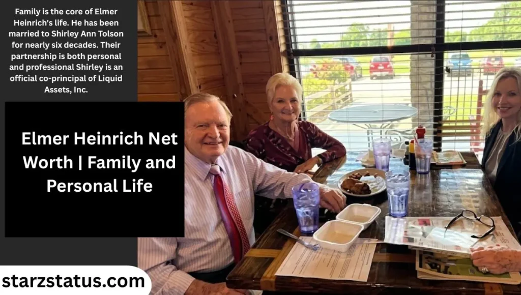 Family is the core of Elmer Heinrich's life