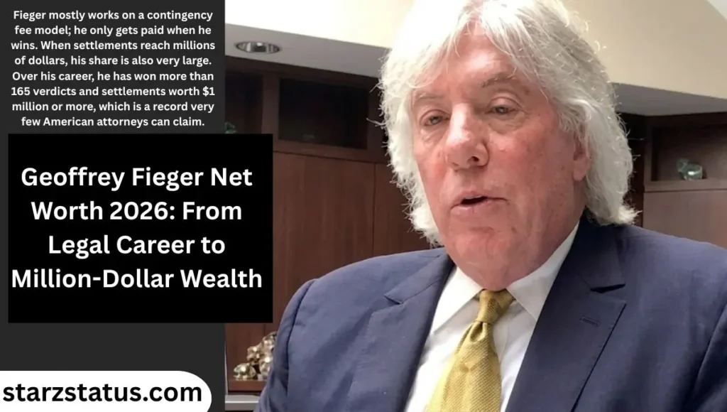 Geoffrey Fieger (2026): From Legal Career to Million-Dollar Wealth