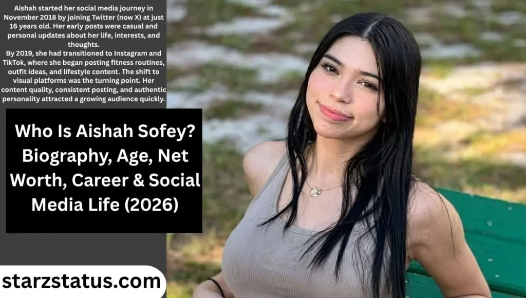 Aishah Sofey Career Beginnings – How It All Started