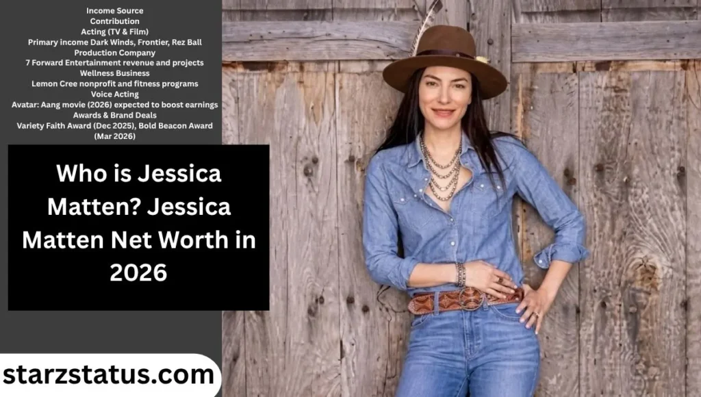 Jessica Matten Net Worth in 2026