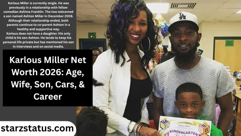 Karlous Miller Wife, Son & Daughter