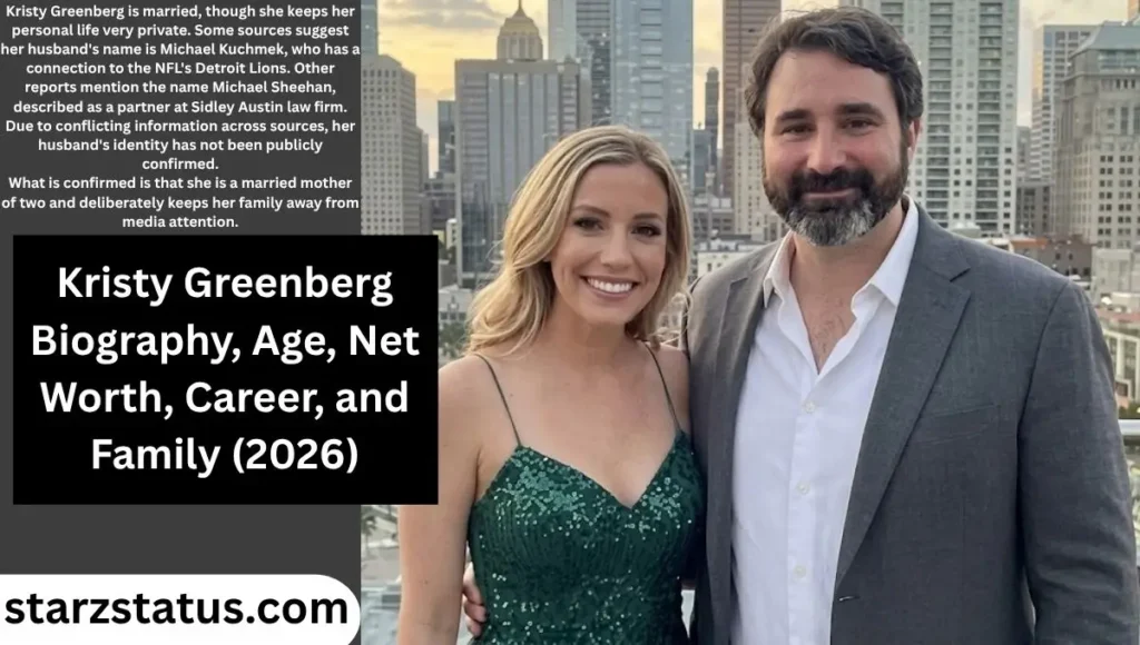 Kristy Greenberg Husband & Biography