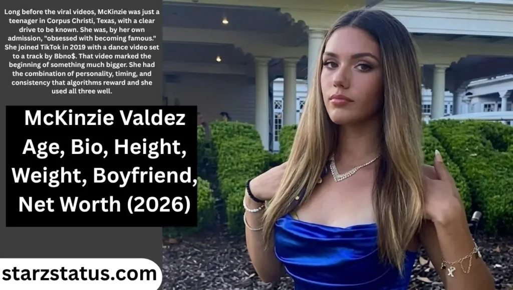 McKinzie Valdez Before Fame