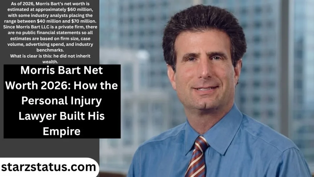 Morris Bart Net Worth 2026 Breakdown & Where the Money Comes From