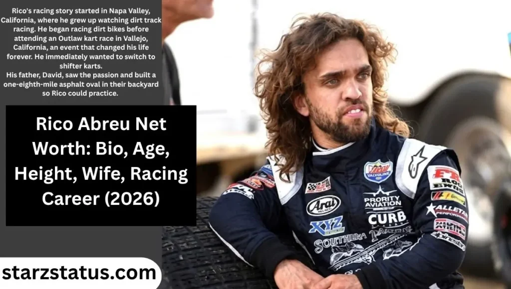 Rico Abreu Net Worth: Bio, Age, Height, Wife, Racing Career 