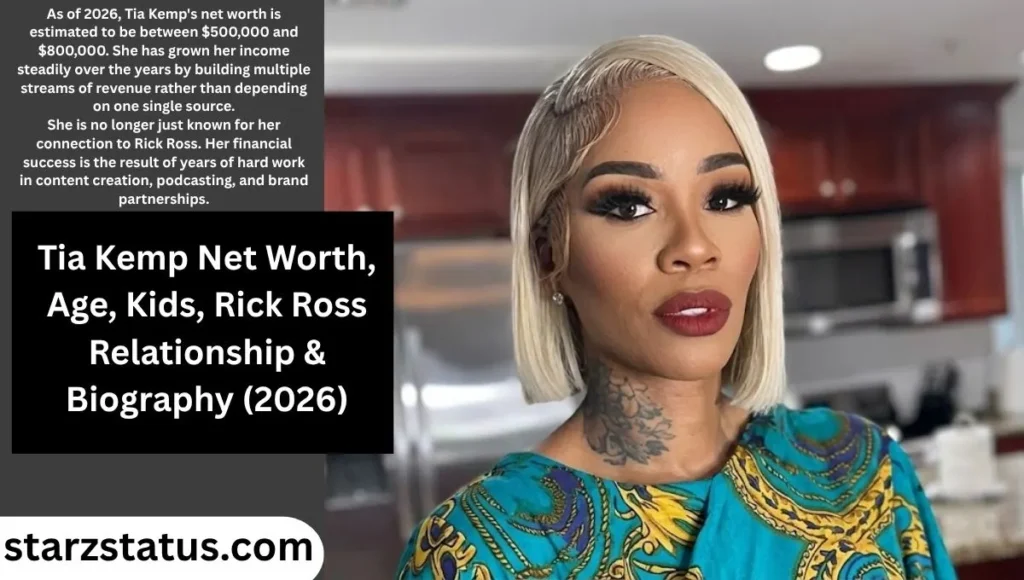 Tia Kemp Net Worth, Age, Kids, Rick Ross Relationship