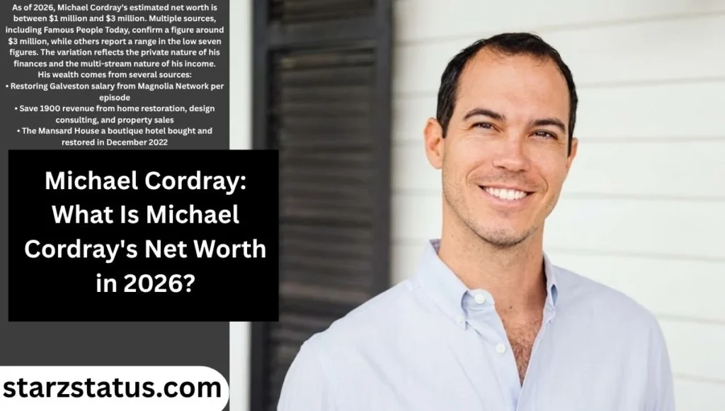 What Is Michael Cordray's Net Worth in 2026?