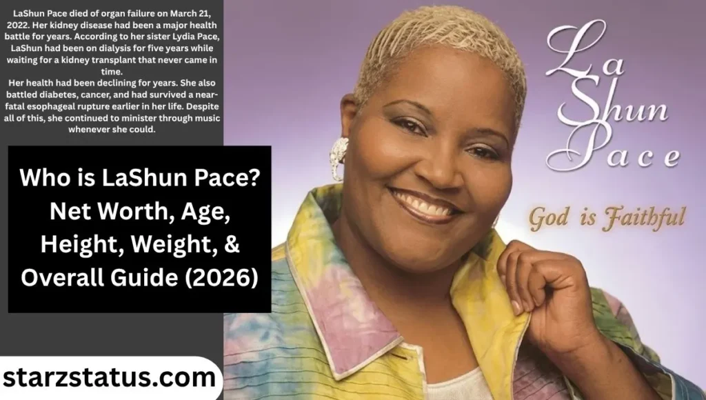 What was LaShun Pace Cause of Death?