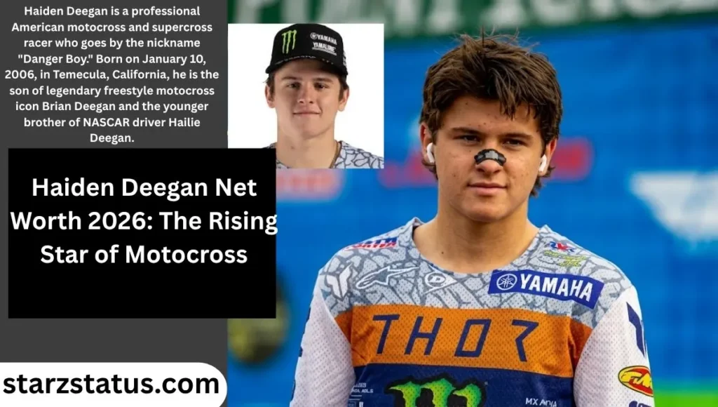 Haiden Deegan Net Worth: The Rising Star of Motocross 