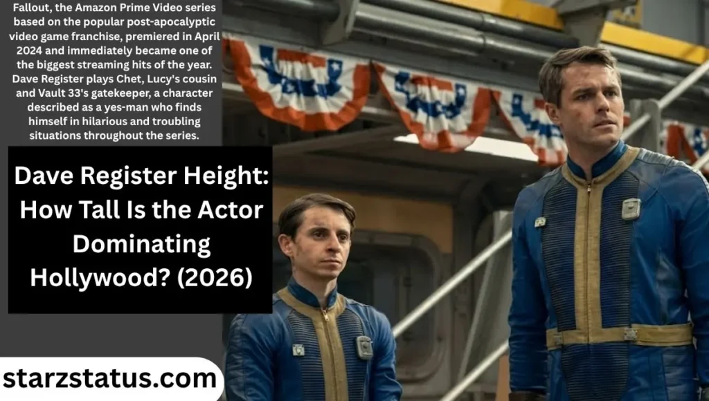 Dave Register: Breakout Role in Fallout