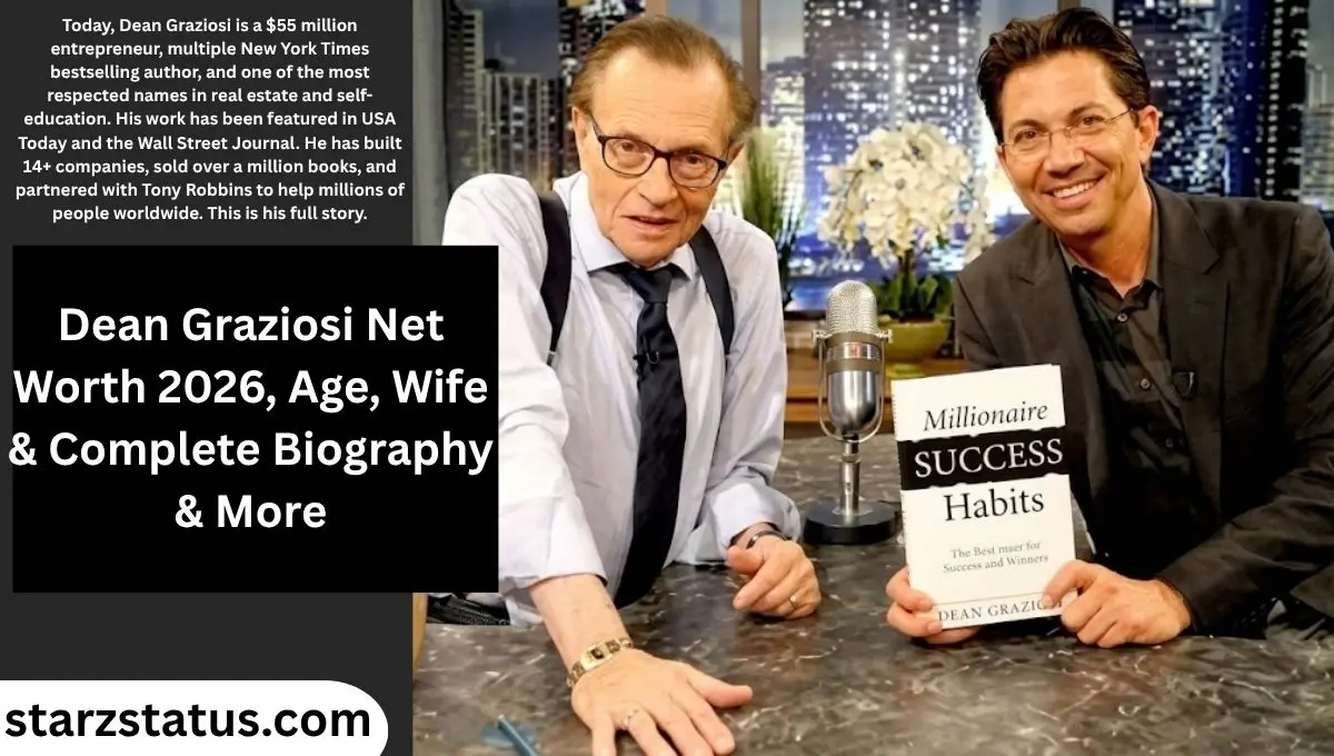 Dean Graziosi Net Worth 2026, Age, Wife & Complete Biography & More