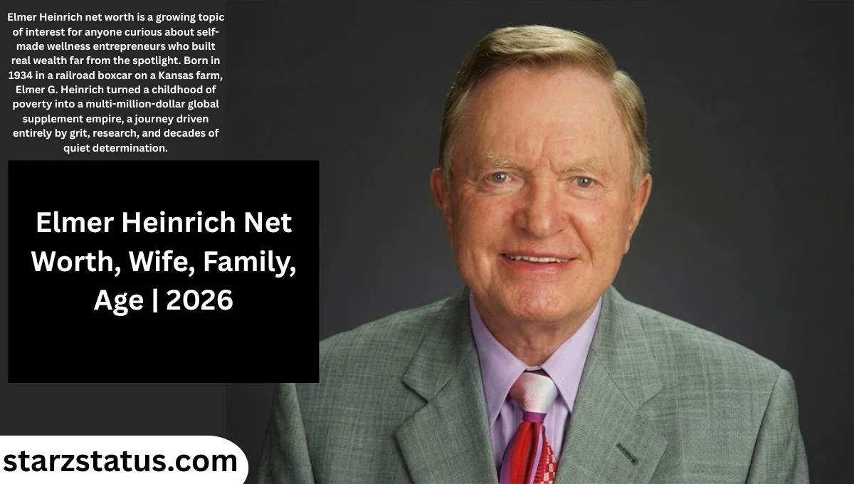 Elmer Heinrich Net Worth, Wife, Family, Age | 2026
