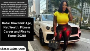 Rahki Giovanni: Age, Net Worth, Fitness Career and Rise to Fame (2026)