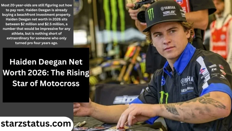 Haiden Deegan Net Worth: The Rising Star of Motocross (2026)