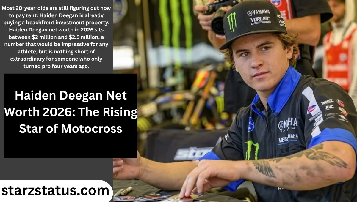 Haiden Deegan Net Worth: The Rising Star of Motocross (2026)