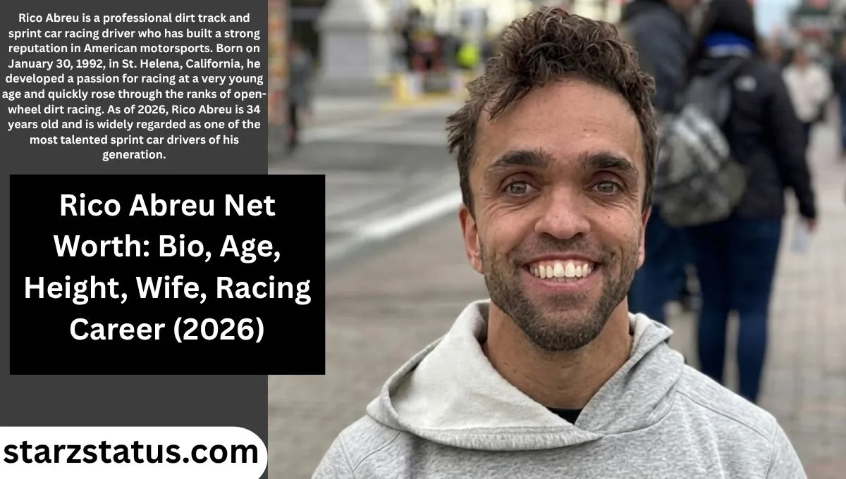 Rico Abreu Net Worth: Bio, Age, Height, Wife, Racing Career (2026)
