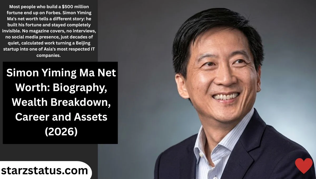 Simon Yiming Ma Net Worth: Biography, Wealth Breakdown, Career and Assets (2026)