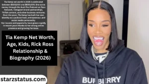 Tia Kemp Net Worth, Age, Kids, Rick Ross Relationship & Biography (2026)