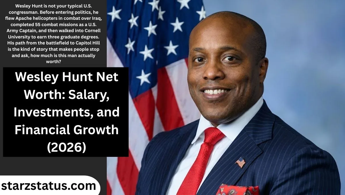 Wesley Hunt Net Worth: Salary, Investments, and Financial Growth (2026)