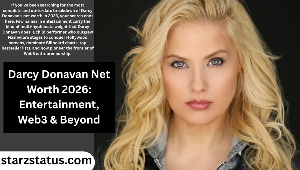 Darcy Donavan Net Worth 2026: Entertainment, Web3 & Beyond