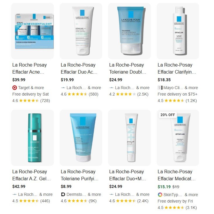 i am a college student. are la roche-posay products better for acne-prone skin than neutrogena?