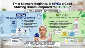 I’m a Skincare Beginner. Is Nivea a Good Starting Brand Compared to Garnier?
